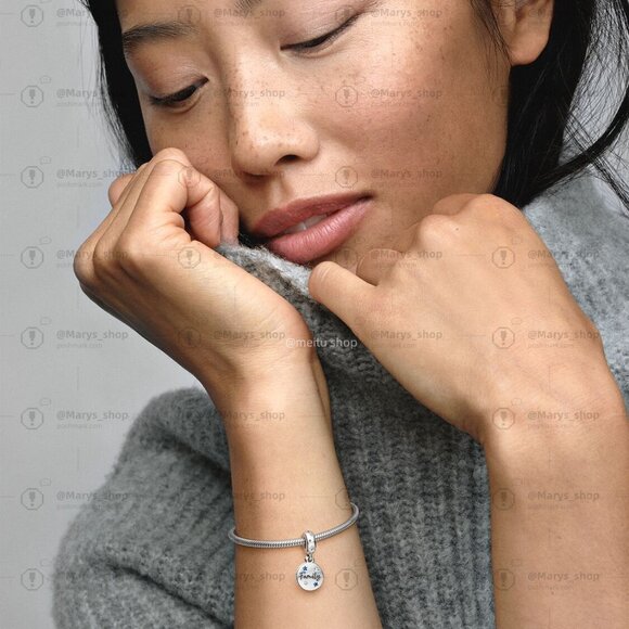 Pandora Family Love Double Dangle Charm - Picture 5 of 5